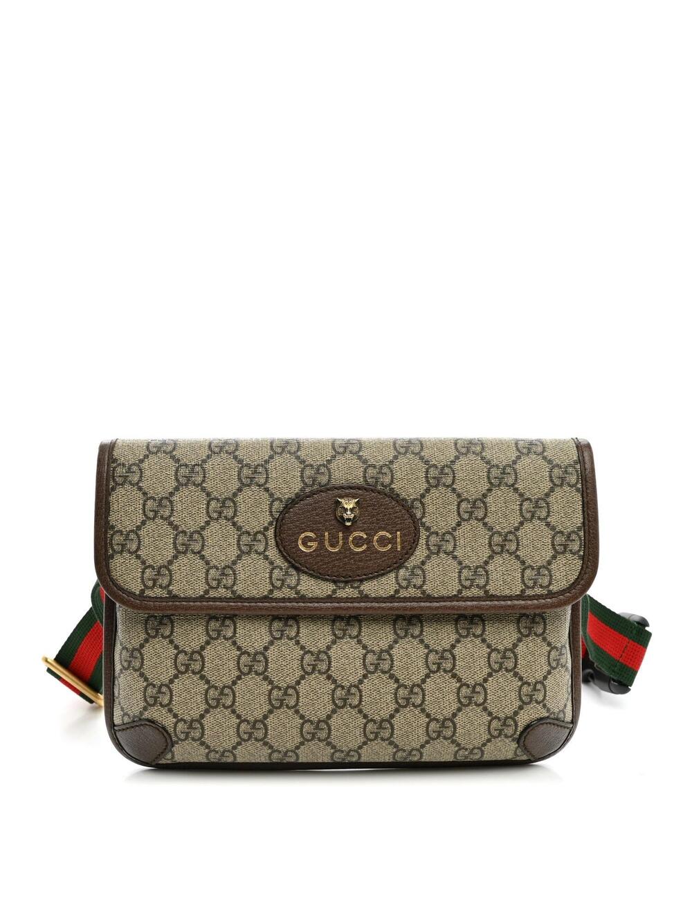 Gucci Gg Supreme Neo Vintage Web Belt #338455G89B